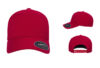 Flexfit 6110NU Mid Profile Adjustable Hats Red