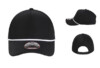 Imperial Women's Performance Rope Hat L5059 Black White. Custom Embroidered Women's Hats.
