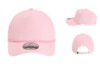 Custom women’s light pink Imperial performance rope hat — breathable design with matching pink rope accent and adjustable fit.