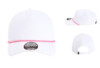 Imperial Women's Performance Rope Hat L5059 White Hot Pink. Custom Pink Women's Caps.