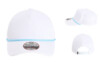 Imperial Women's Performance Rope Hat L5059 White Light Blue. Customize this hat style for women's fashion.