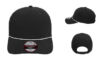 Imperial 7054 6 Panel Performance Wingman Rope Hat Black White