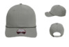 Imperial 7054 6 Panel Performance Wingman Rope Hat Grey Black