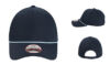 Imperial 7054 6 Panel Performance Wingman Rope Hat Navy Light Blue