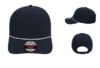 Imperial 7054 6 Panel Performance Wingman Rope Hat Navy White