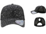 Infinity Her Womens Ponytail Trucker Black Leopard Black. Custom hats for women