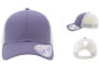 Infinity Her Womens Ponytail Trucker Violet White. Wholesale Women's Hats.