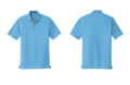 K110 Port Authority Dry Zone UV Micro Mesh Polo Carolina Blue