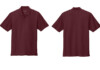 K200 Port Authority Wearever Signature Pique Polo Burgundy