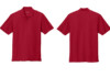 K200 Port Authority Wearever Signature Pique Polo Red