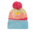 LOCALE GRNDSR Grand Recycled Beanie Mountain - Morning Aqua Peach