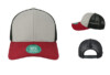 Legacy Mid Pro Trucker Cap MPS Grey Burgundy Black