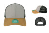 Legacy Mid Pro Trucker Cap MPS Grey Caramel Black