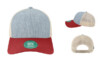 Legacy Mid Pro Trucker Cap MPS Melange Light Blue Cardinal Stone