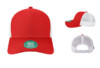 Legacy Mid Pro Trucker Cap MPS Scarlet Red White