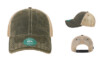 Legacy Old Favorite Trucker Cap OFA Black Khaki Cap