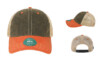 Legacy Old Favorite Trucker Cap OFA Black Orange Khaki Cap