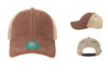 Legacy Old Favorite Trucker Cap OFA Burdundy Khaki Cap