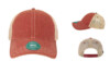 Legacy Old Favorite Trucker Cap OFA Cardinal Khaki Cap