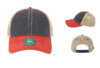 Legacy Old Favorite Trucker Cap OFA Navy Scarlet Red Khaki Cap
