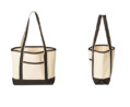 Liberty Bags Canvas Tote Bag OAD102 Natural Black