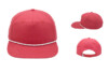 Lost Hat Co Solid Goat Rope Hat - Color: Crawfish Lost Hat Co Goat Rope Solid Crawfish Hat