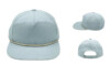 Lost Hat Co Solid Goat Rope Hat - Color: Tarpon Lost Hat Co Goat Rope Solid Tarpon Hat