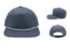Lost Hat Co Solid Goat Rope Hat - Color: Vintage Navy Lost Hat Co Goat Rope Solid Vintage Navy Hat