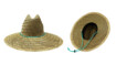 Lost Hat Co. Natty Wake Straw Lifeguard Hats Turquoise