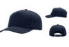 Navy Richardson R356 5 Panel Gramps Hat