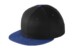 NewEra Flat Bill Snapback Cap Black Royal Hat