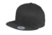 NewEra Flat Bill Snapback Cap Black Hat
