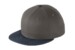 NewEra Flat Bill Snapback Cap Charcoal DeepNavy Hat