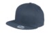 NewEra Flat Bill Snapback Cap DeepNavy Hat