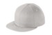 NewEra Flat Bill Snapback Cap Grey Hat