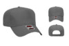 OTTO 31 069 5 Panel Low Crown Baseball Cap Charcoal Gray Cap