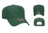 OTTO 31 069 5 Panel Low Crown Baseball Cap Dark Green Cap