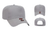 OTTO 31 069 5 Panel Low Crown Baseball Cap Gray Cap