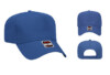 OTTO 31 069 5 Panel Low Crown Baseball Cap Royal Cap