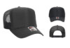 OTTO 39 165 High Crown Foam Trucker Charcoal Gray hat