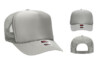 OTTO 39 165 High Crown Foam Trucker Gray hat