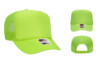 OTTO 39 165 High Crown Foam Trucker Neon Green hat