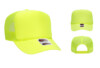 OTTO 39 165 High Crown Foam Trucker Neon Yellow hat
