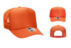 OTTO 39 165 High Crown Foam Trucker Orange hat