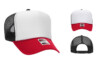 OTTO 39 165 High Crown Foam Trucker Red hat