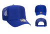 OTTO 39 165 High Crown Foam Trucker Royal hat