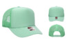 OTTO 39 165 High Crown Foam Trucker Seafoam Green hat