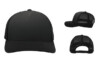 Pacific Headwear 5Panel Trucker Cap 105c Black:Black