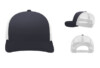 Pacific Headwear 5Panel Trucker Cap 105c Navy:White