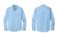 Port Authority W808 Long Sleeve Twill Shirt Cloud Blue